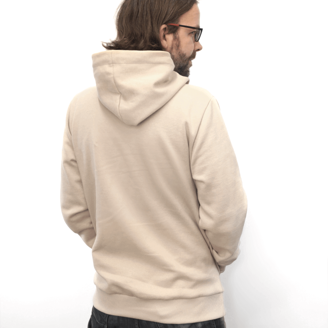 sand_mRV_01 hellbraun zip hoodie beige kapuzenjacke hellbraune wasni deutsche marke fair fashion bio baumwolle