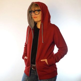 chili hergestellt in deutschland Hoodie bio fair fashion biobaumwolle öko kapuzenjacke