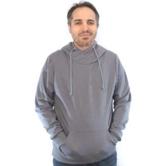 grau Hoodie fair fashion biobaumwolle öko slow fashion Hoodie grey