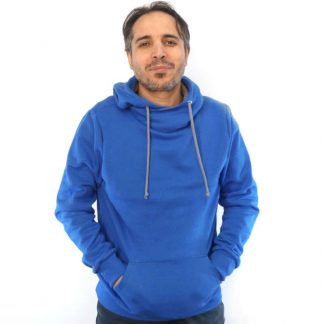 kornblume Hoodie fair fashion biobaumwolle blauer hoodie öko slow fashion blau