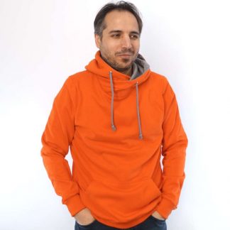 orange Hoodie fair fashion biobaumwolle öko slow fashion orangener Hoodie