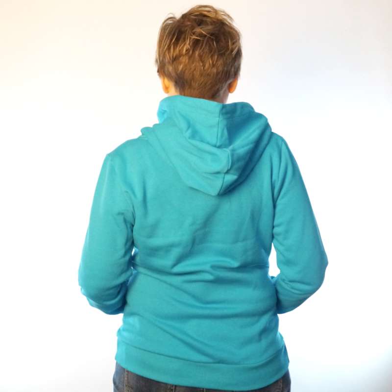 tuerkis aus Deutschland Hoodie fair fashion biobaumwolle öko slow fashion Hoodie