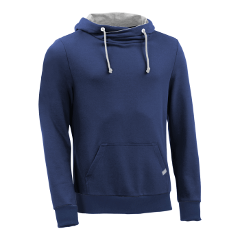 Kapuzenpullover mit Schalkragen Hoodie bio fair fashion individuell made in Germany maßgeschneidert