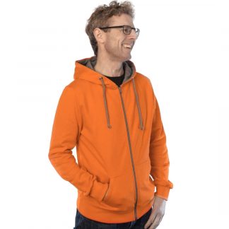 fair-fashion-kapuzenjacke-zipper-bio-baumwolle-made-in-germany-nachhaltig-orange