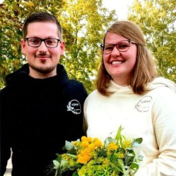 Hochzeitspaar customised Hoodie WASNI