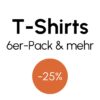 T-Shirts für Frauen & Männer: 6 Stück oder mehr. Größen und Farben aus unserem Sortiment frei kombinierbar. Hergestellt in Deutschland.