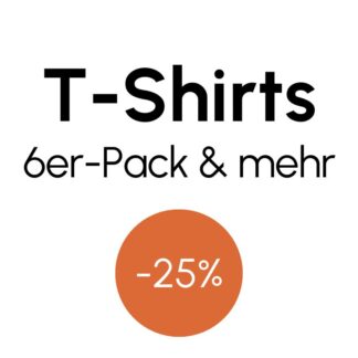 T-Shirts 6er-Pack