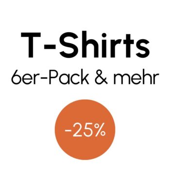 T-Shirts 6er-Pack
