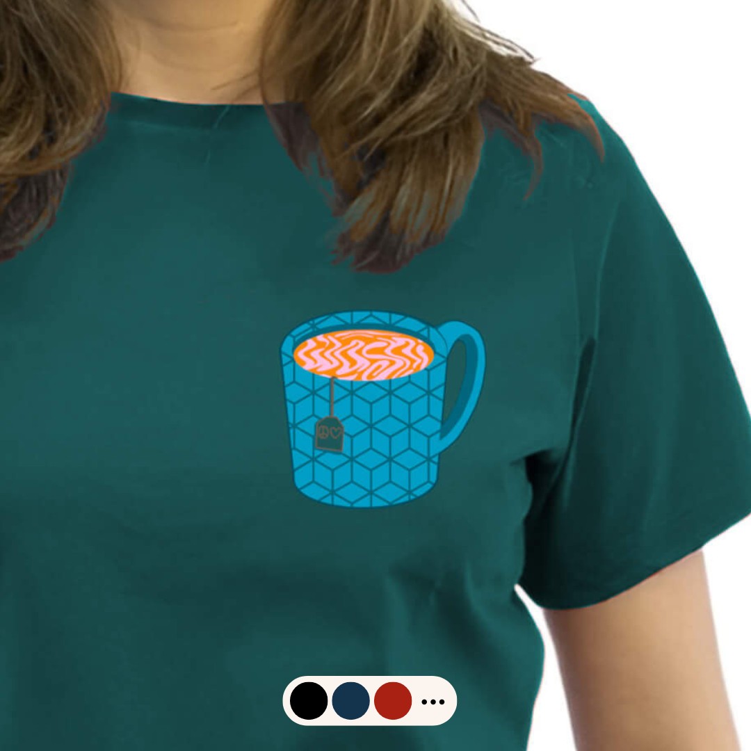 TshirtPrint_Frau_tee_petrol