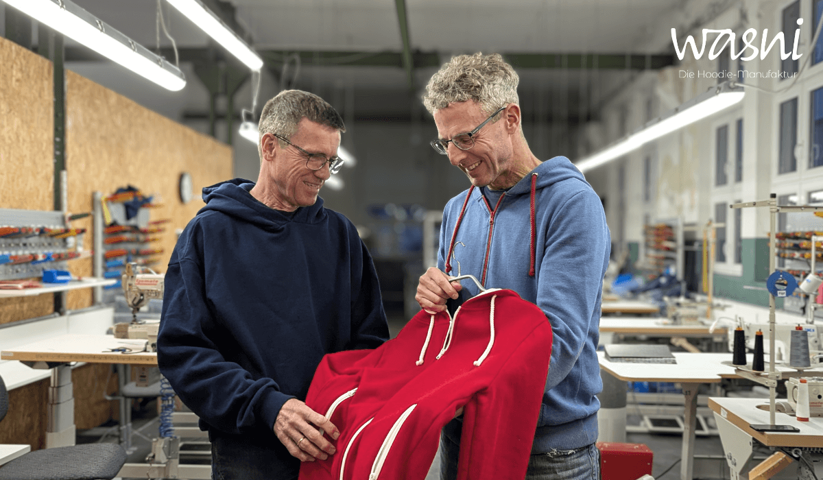 Der neue Eigentümer Andreas Braun zusammen mit dem Gründer Daniel Kowalewski